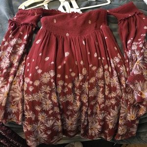 Urban Outfitters Summer Dress. Off the shoulder.